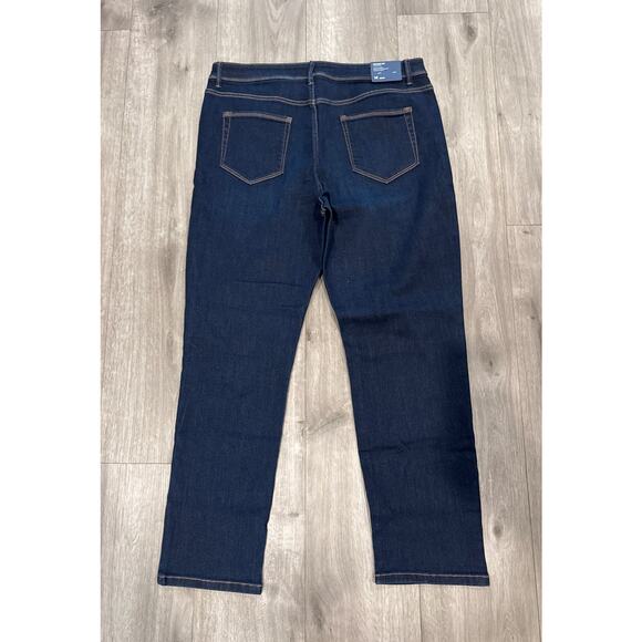 J.Jill Denim High Rise Standard Jean Size 14P - Picture 6 of 9